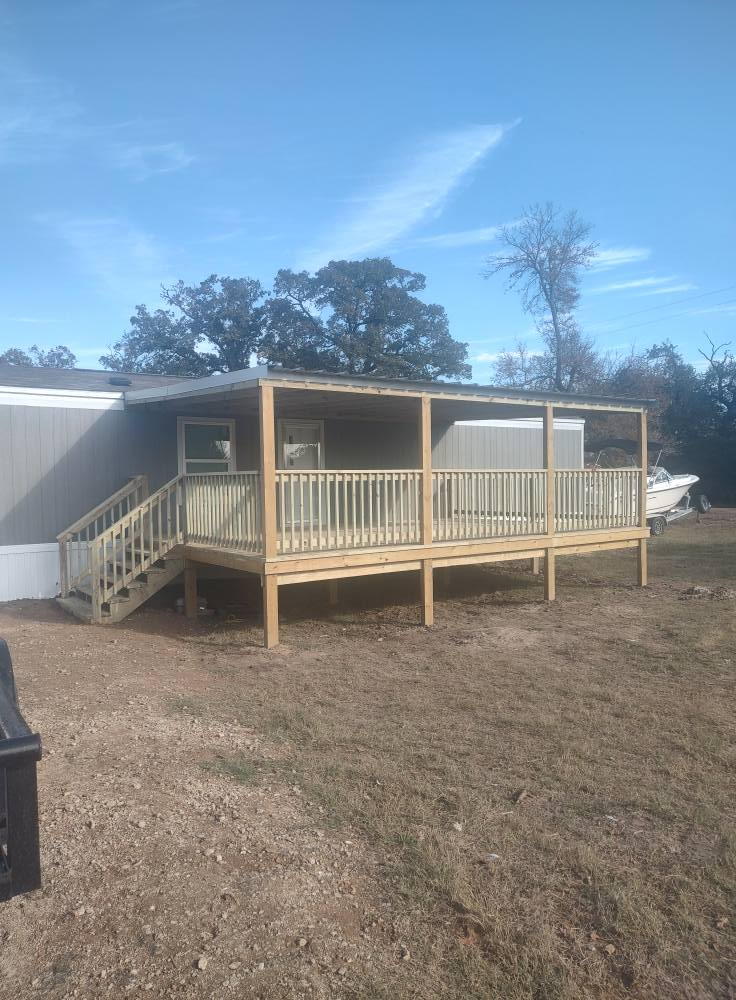 Custom Wooden Deck